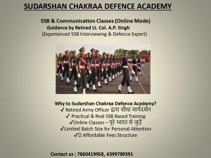 Read more about the article SSB Interview: The Gateway to a Career in the Armed Forces